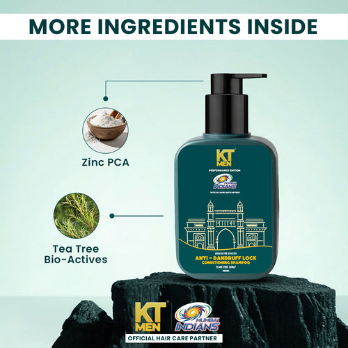 Anti-Dandruff Lock Control Conditioning Shampoo - 200 ml (Mumbai Indians)