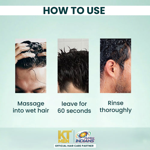 Anti-Dandruff Lock Control Conditioning Shampoo - 200 ml (Mumbai Indians)