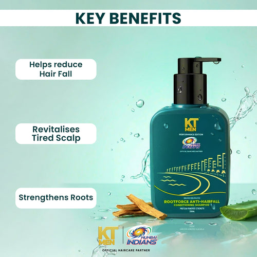 Root Force Anti Hairfall Conditioning Shampoo - 200 ml (Mumbai Indians)