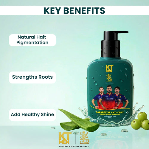 RCB Exclusive Haircare Kit | Anti-Dandruff, Hair Growth & Anti-Grey Solution (5 Products)