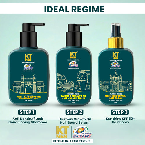 Anti-Dandruff Lock Control Conditioning Shampoo - 200 ml (Mumbai Indians)