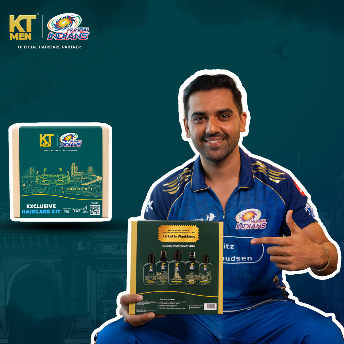 Men Exclusive Haircare Kit – Anti-Dandruff, Hair Growth & Anti-Grey Combo (5 Products)